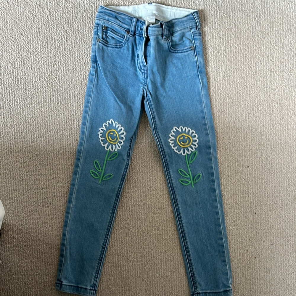 Stella McCartney Jeans Girls size 6 worn twice